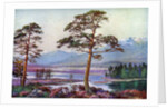 'On Loch Tulla, Black Mount, Argyllshire', Scotland by FC Varley