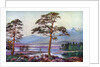 'On Loch Tulla, Black Mount, Argyllshire', Scotland by FC Varley