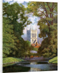 'St John's College Chapel', Cambridge by FC Varley