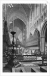 The choir, Chester Cathedral, Cheshire by Anonymous