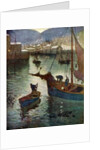 'The Harbour, Polperro', Cornwall by Edward Frederick Ertz