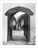 Entrance to the chapel, Haddon Hall, Derbyshire by Anonymous