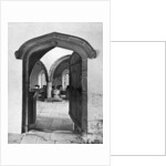 Entrance to the chapel, Haddon Hall, Derbyshire by Anonymous