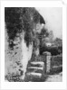 A cottage with an ancient 'upping stock', Cockington, Devon by HJ Smith