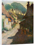 Thurlestone Village, South Devon by Edward Frederick Ertz