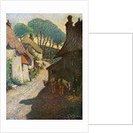 Thurlestone Village, South Devon by Edward Frederick Ertz