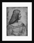 Portrait of Isabella d'Este by Leonardo Da Vinci