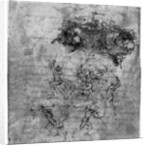 Study for 'The Battle of Anghiari' by Leonardo Da Vinci