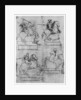 Studies for the Sforza Monument by Leonardo Da Vinci
