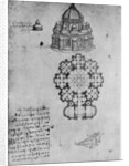 Designs for a central church by Leonardo Da Vinci