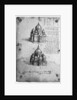 Designs for a central church by Leonardo Da Vinci