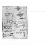 Reflections of the sun on water by Leonardo Da Vinci