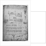 Optical studies by Leonardo Da Vinci