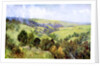 On the Hills near Harrogate, Yorkshire by George F Nicholls
