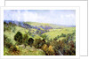 On the Hills near Harrogate, Yorkshire by George F Nicholls