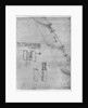 Sketch of a sluice by Leonardo Da Vinci