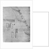 Sketch of a sluice by Leonardo Da Vinci