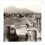 The forum of Pompeii, Italy by Anonymous