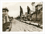 Via delle Tombe, Pompeii, Italy by Anonymous