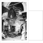 A bazaar in Cairo, Egypt by Anonymous