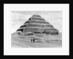 A step pyramid outside Cairo, Egypt by Anonymous