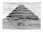 A step pyramid outside Cairo, Egypt by Anonymous