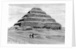 A step pyramid outside Cairo, Egypt by Anonymous