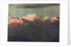 Last Rays of Light on Kinchenjunga by Anonymous