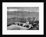 The Snow Range and Darjeeling from above St Paul's School, West Bengal, India by Anonymous