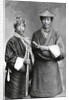 Two Sikkimese men by Anonymous