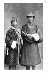 Two Sikkimese men by Anonymous