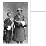Two Sikkimese men by Anonymous