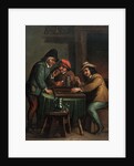 Backgammon Players by Anonymous