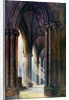 Interior of Lincoln Cathedral by FP Dickinson