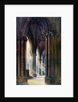 Interior of Lincoln Cathedral by FP Dickinson