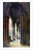 Interior of Lincoln Cathedral by FP Dickinson