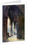 Interior of Lincoln Cathedral by FP Dickinson