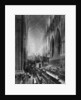 Interior of Westminster Abbey, London by WF Mansell