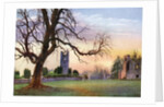Ruins on the Hill of Slane, County Meath, Ireland by MC Green