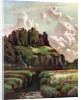 Harlech Castle, Merionethshire, Wales by Louis Burleigh Bruhl