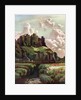 Harlech Castle, Merionethshire, Wales by Louis Burleigh Bruhl