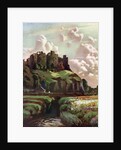 Harlech Castle, Merionethshire, Wales by Louis Burleigh Bruhl