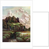 Harlech Castle, Merionethshire, Wales by Louis Burleigh Bruhl