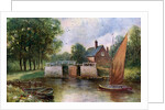 Coltishall Lock, Norfolk by John Harrap and Son