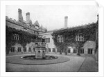 The cloisters, Newstead Abbey, Nottinghamshire by Valentine & Sons