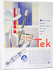 Advert for Tek toothbrushes, by Johnson and Johnson by Anonymous
