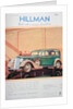 Advert for Hillman motor cars by Anonymous