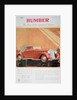 Advert for Humber motor cars by Anonymous