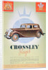 Advert for the Crossley Regis car by Anonymous