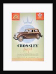 Advert for the Crossley Regis car by Anonymous